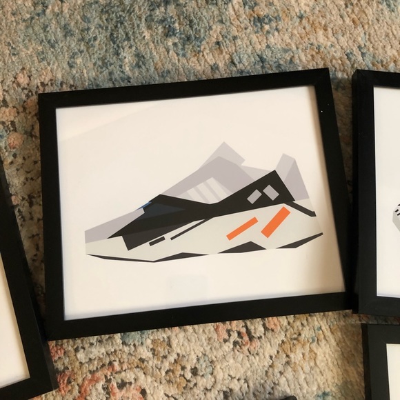 Jordan 1, Off-White, Nike Air Max, Yeezy Shoe Wall Art